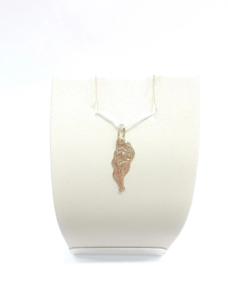 Подвес из красного золота 585 пробы