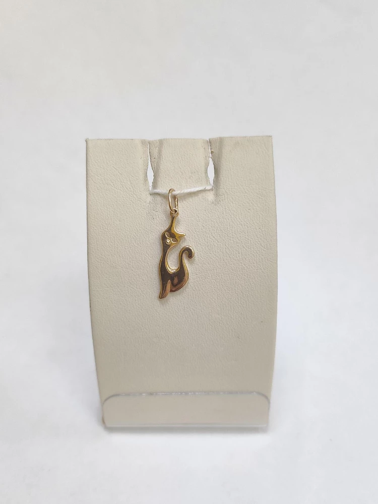 Подвес из красного золота 585 пробы