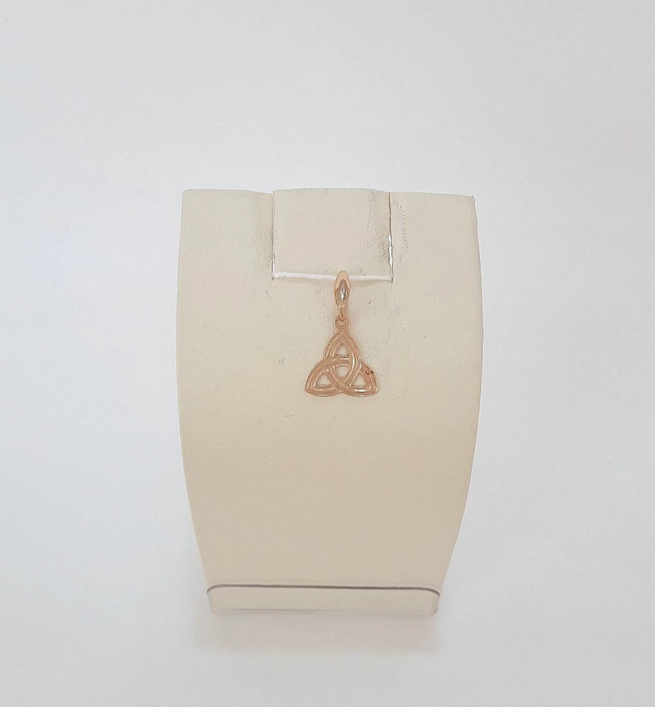 Подвес из красного золота 585 пробы