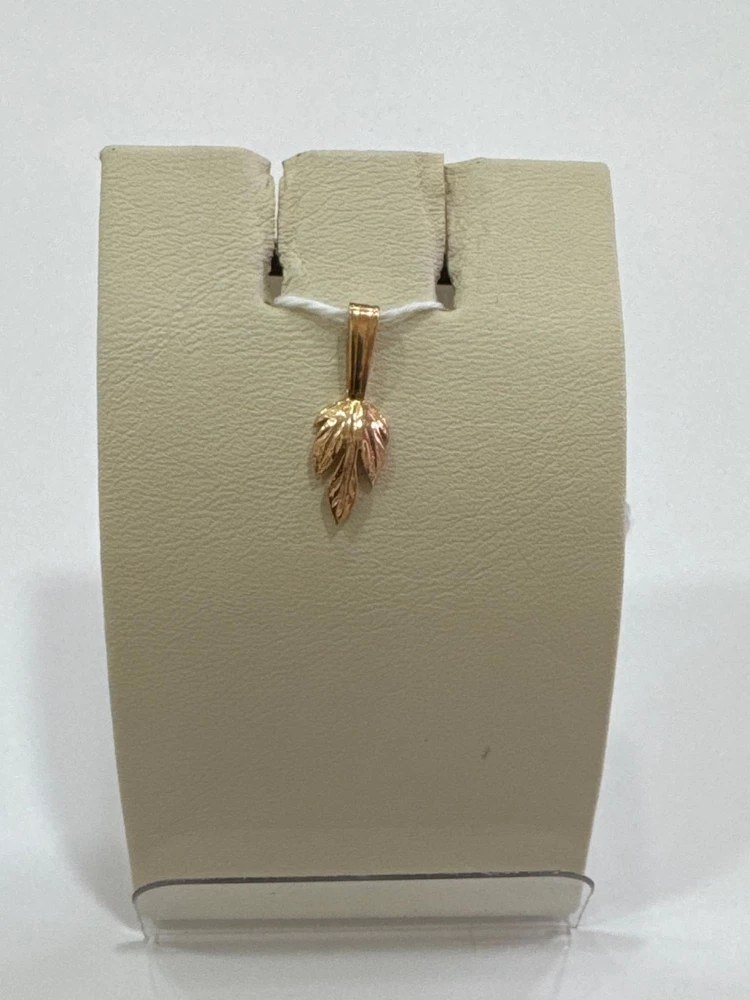 Подвес из красного золота 583 пробы