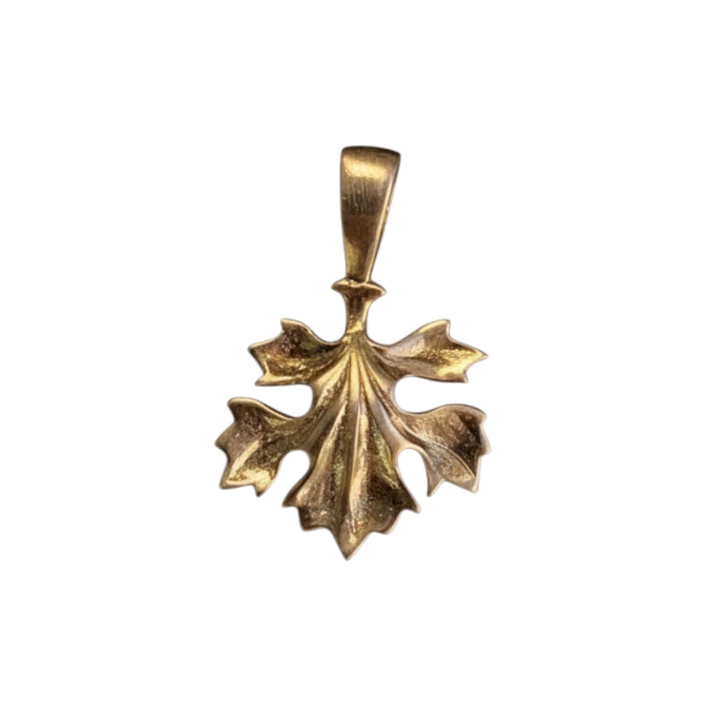 Подвес из красного золота 583 пробы