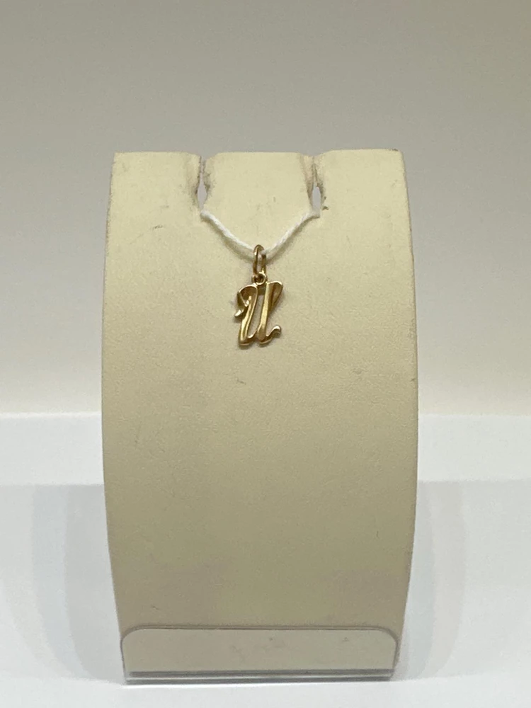 Подвес из красного золота 585 пробы