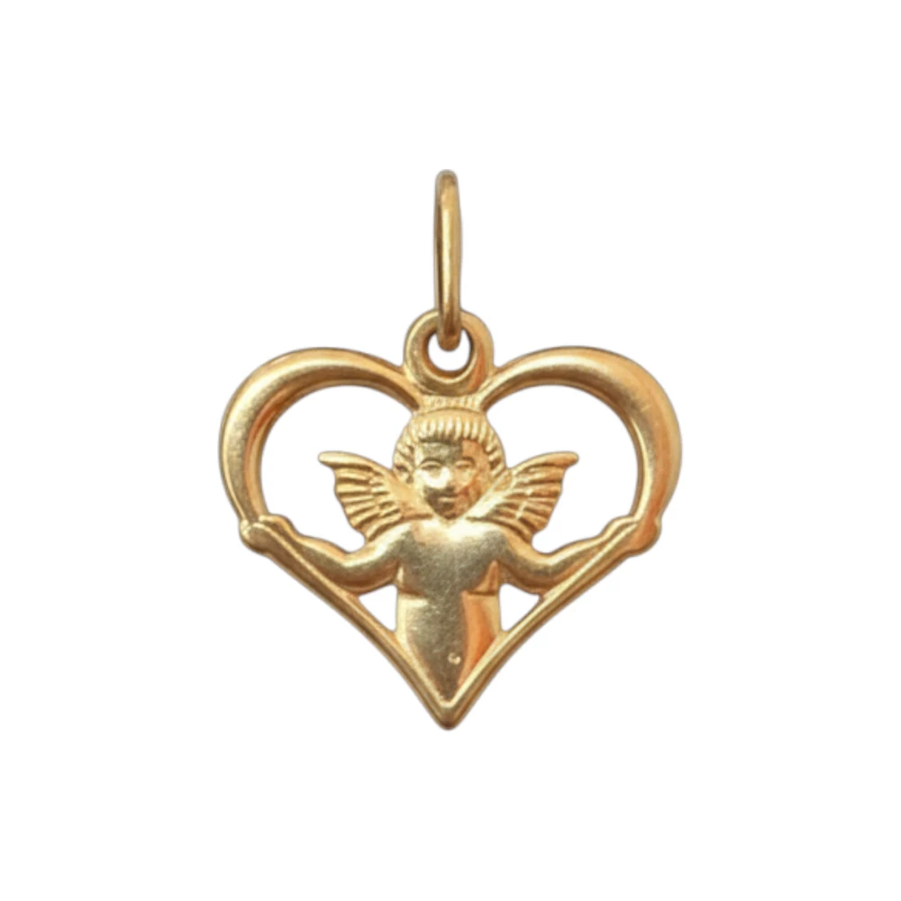 Подвес из красного золота 585 пробы