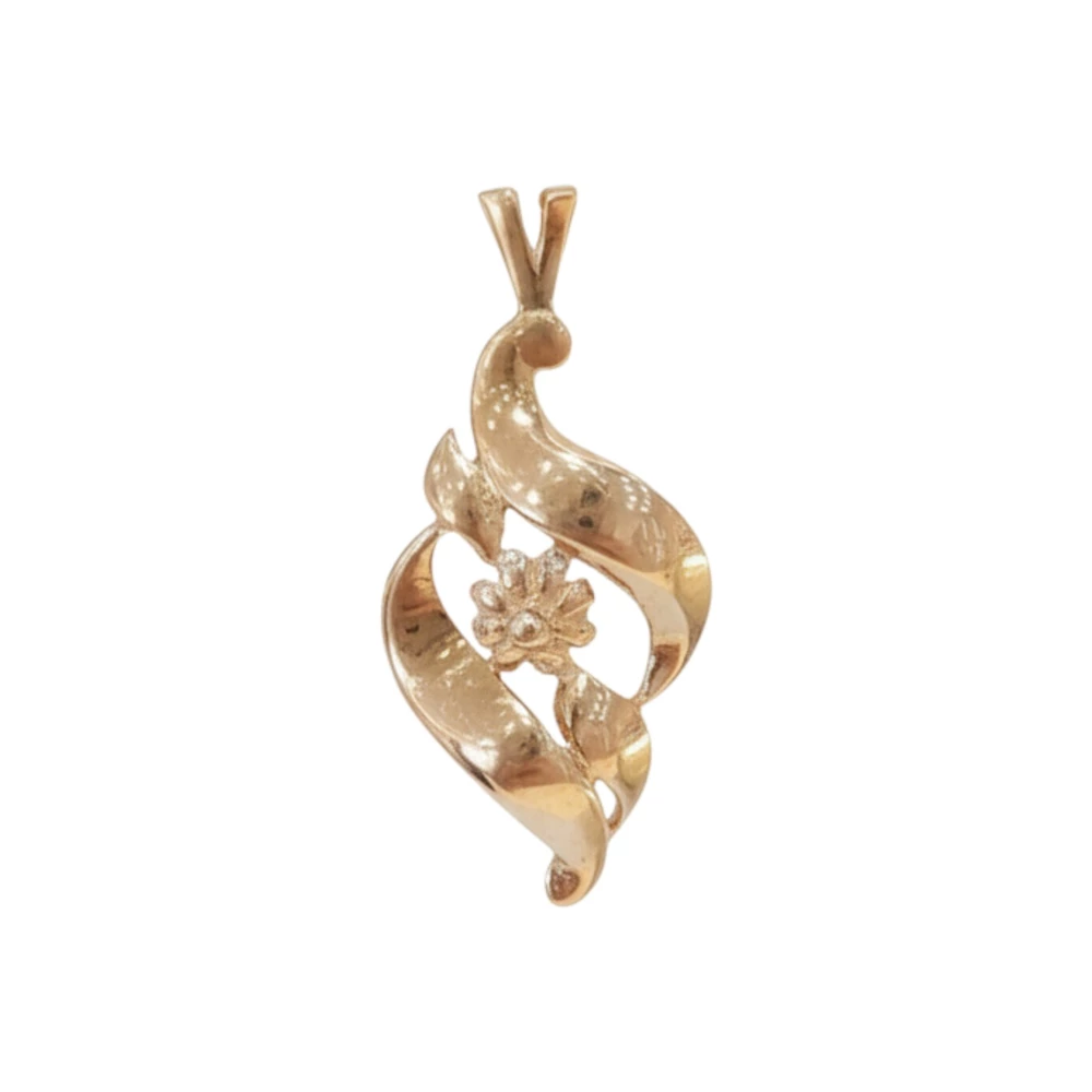 Подвес из красного золота 583 пробы