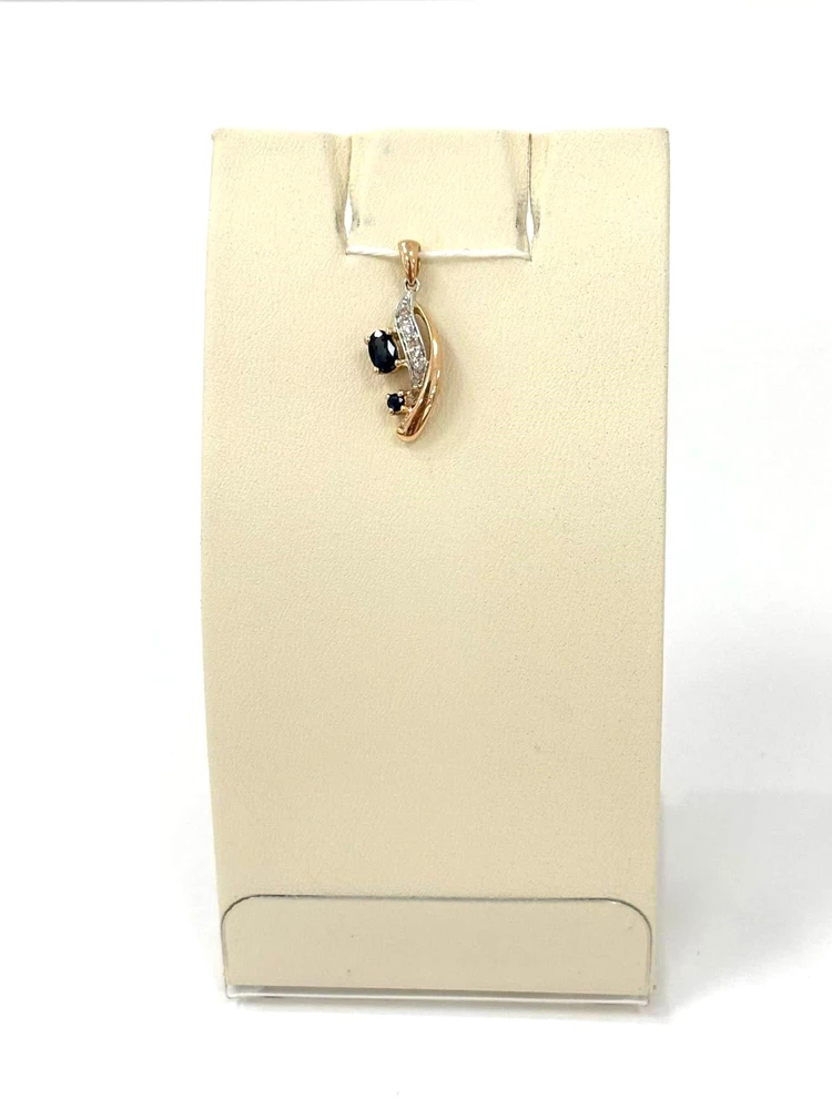 Подвес из красного золота 585 пробы