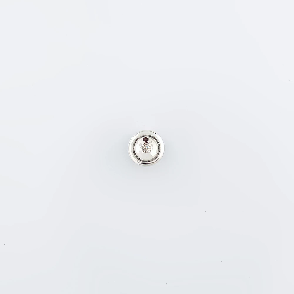 Подвес с бриллиантом из белого золота 585 пробы