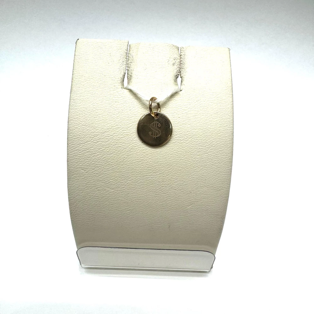 Подвес из красного золота 585 пробы