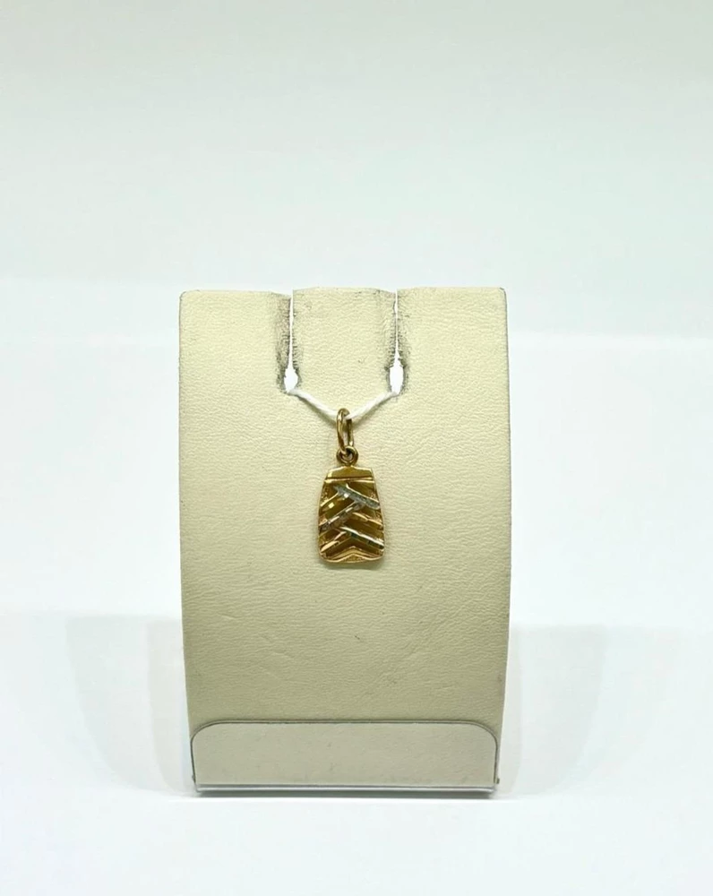 Подвес из красного золота 585 пробы