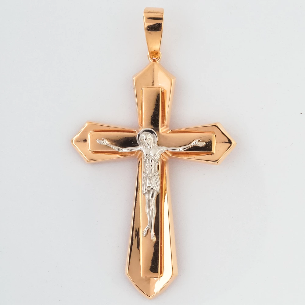 Подвес из красного золота 585 пробы