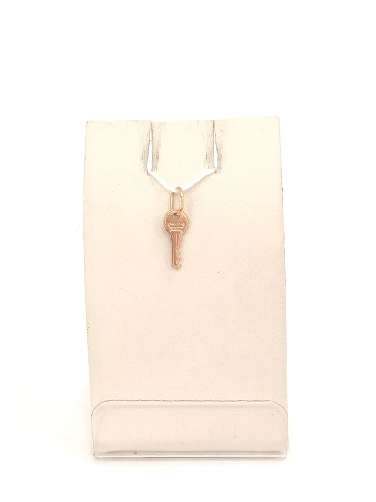 Подвес из красного золота 585 пробы