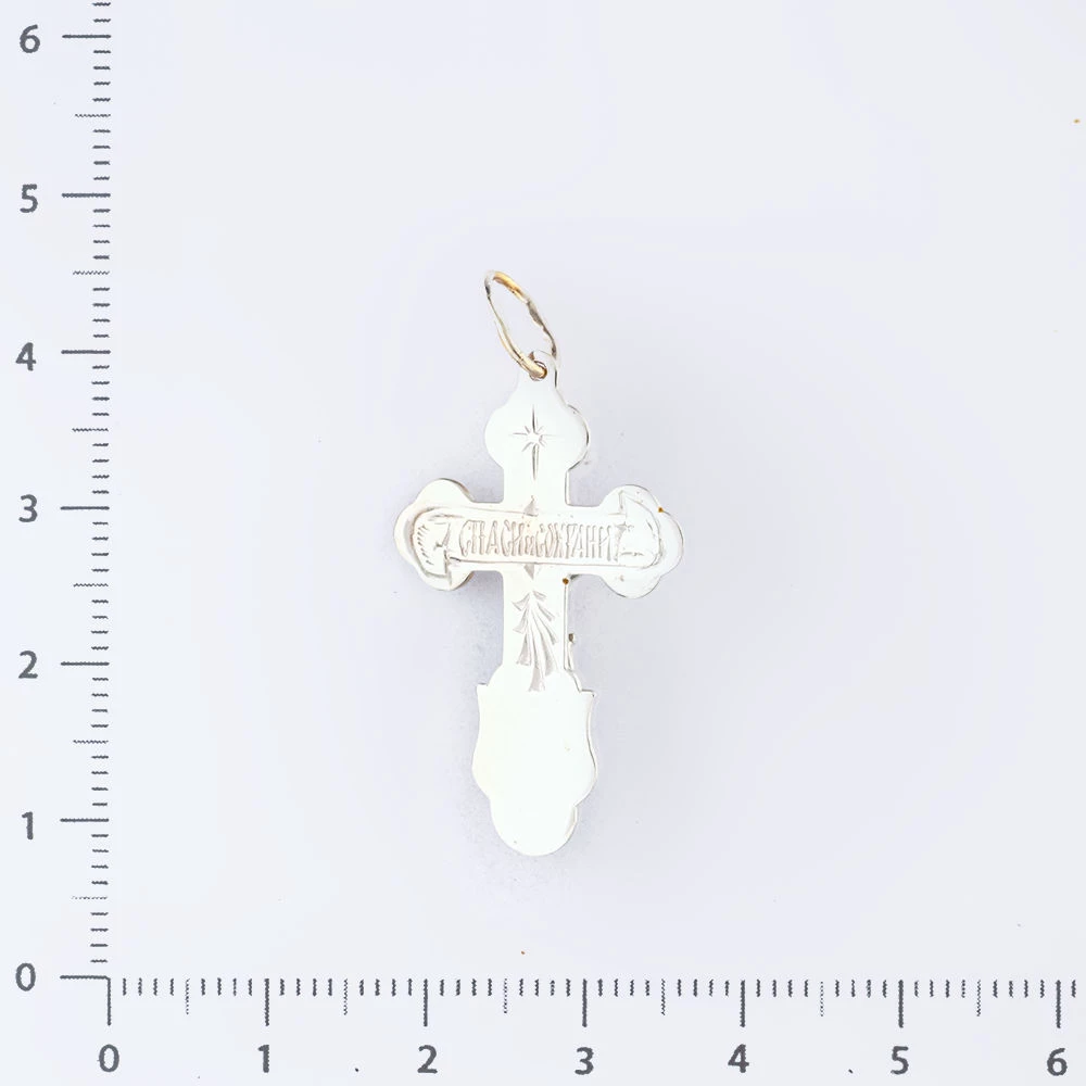 Подвес из белого золота 585 пробы 2