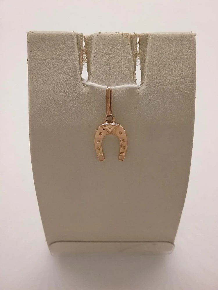 Подвес из красного золота 583 пробы