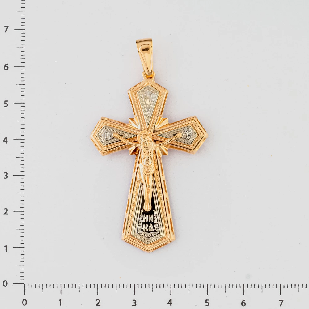 Подвес из красного золота 585 пробы 2