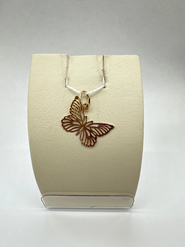 Подвес из красного золота 585 пробы