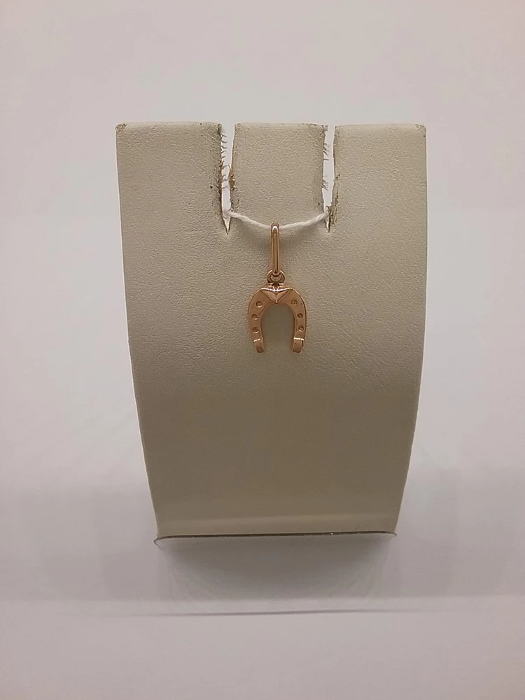 Подвес из красного золота 583 пробы