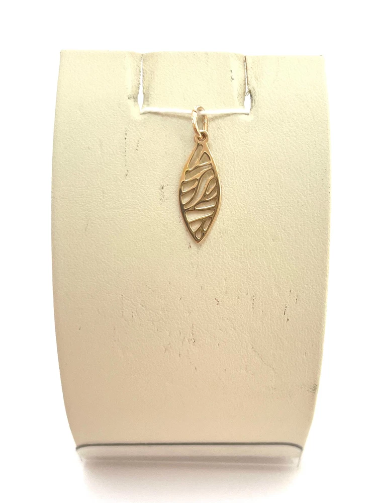 Подвес из красного золота 585 пробы