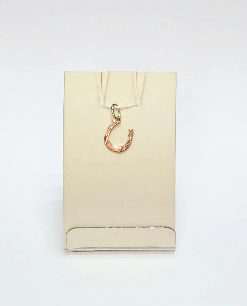 Подвес из красного золота 375 пробы