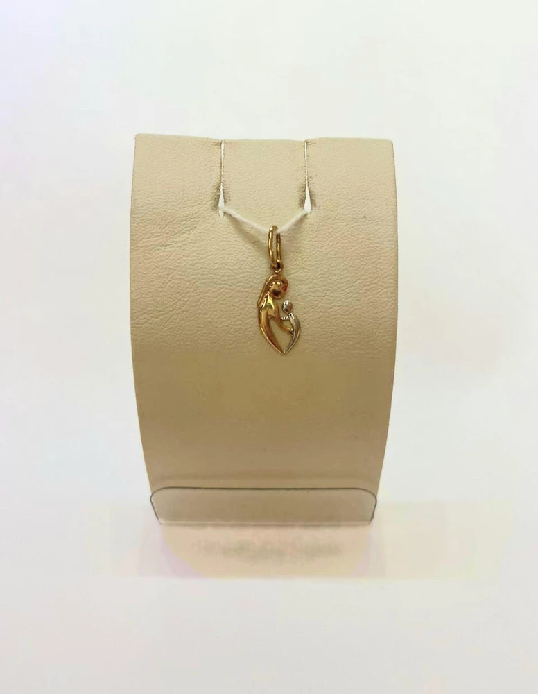 Подвес из красного золота 585 пробы