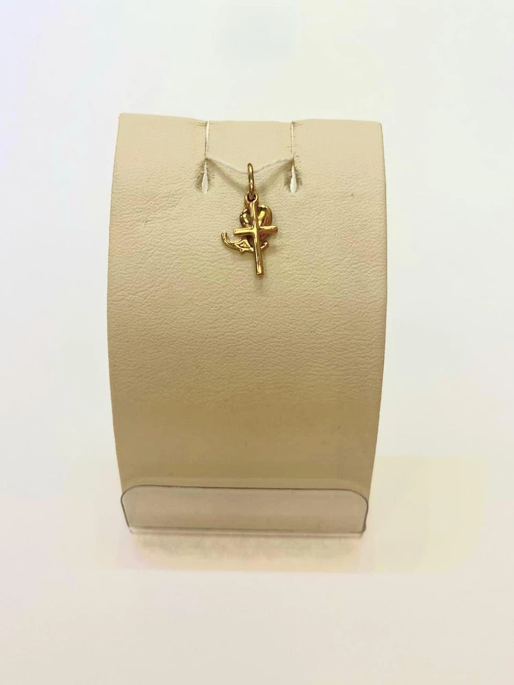 Подвес из красного золота 585 пробы