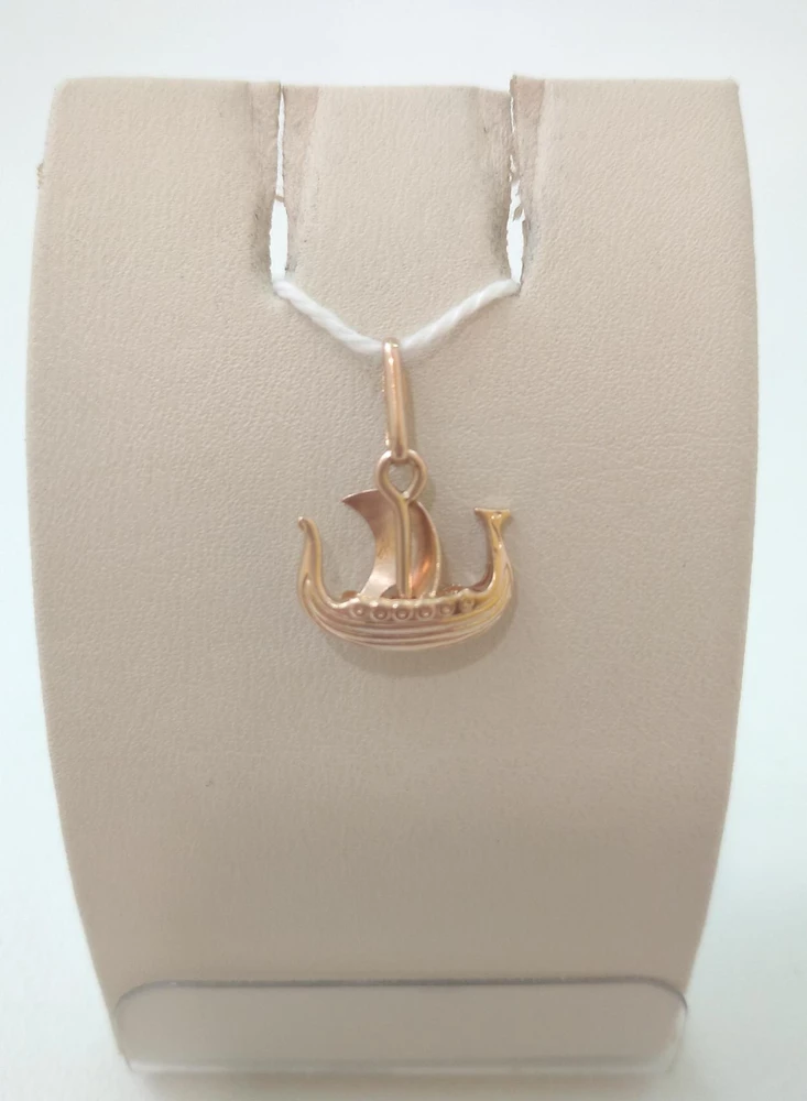 Подвес из красного золота 583 пробы