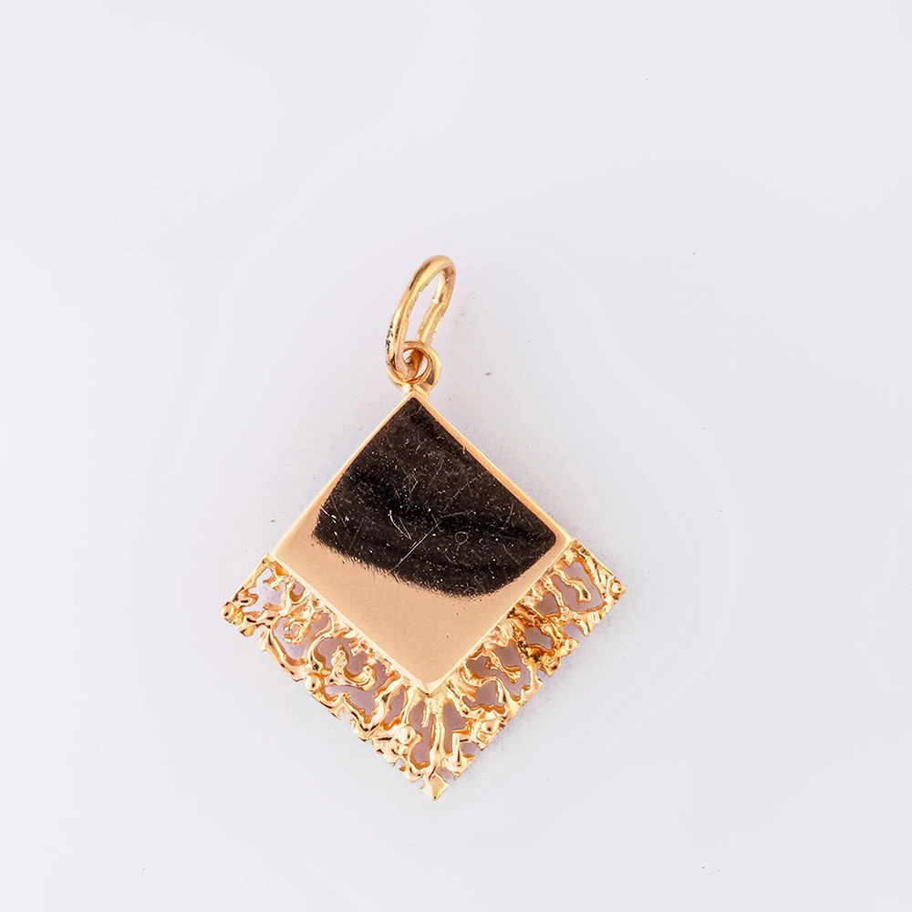 Подвес из красного золота 583 пробы