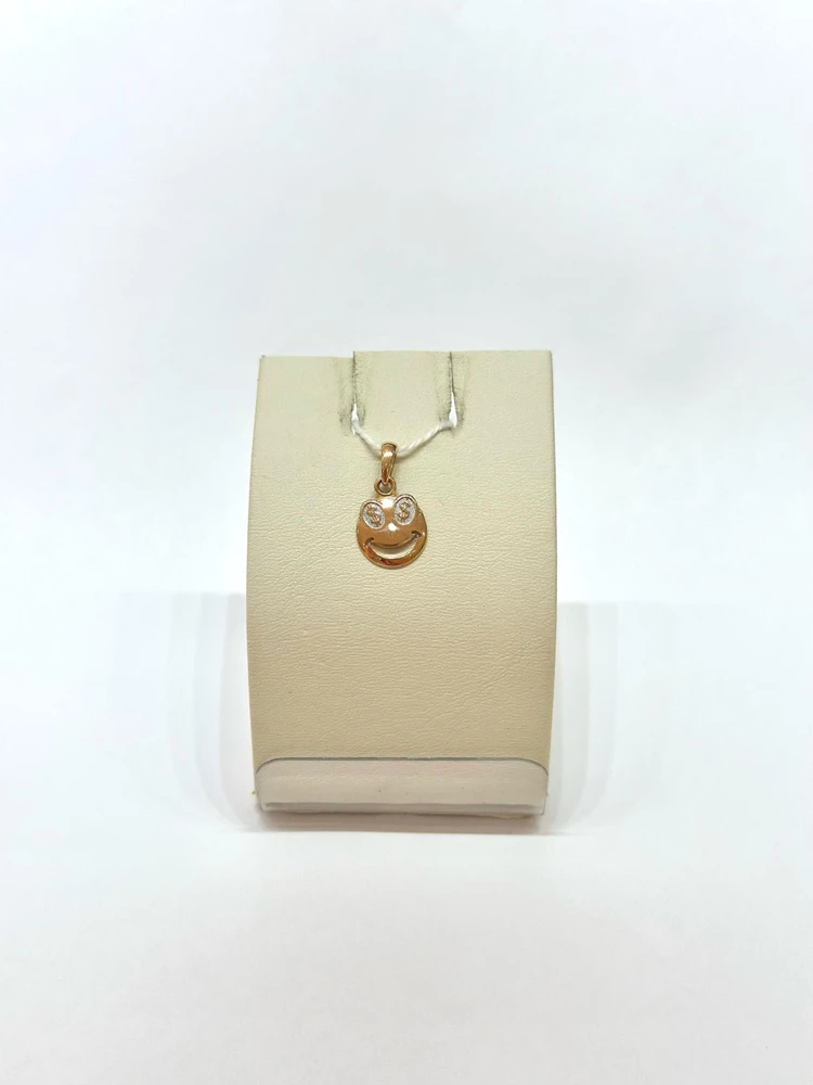 Подвес из красного золота 585 пробы