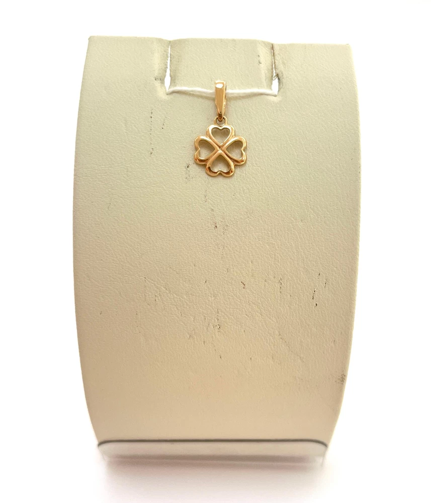 Подвес из красного золота 585 пробы