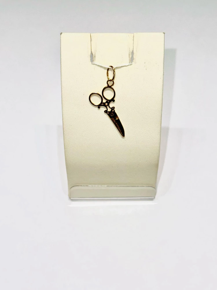 Подвес из красного золота 585 пробы