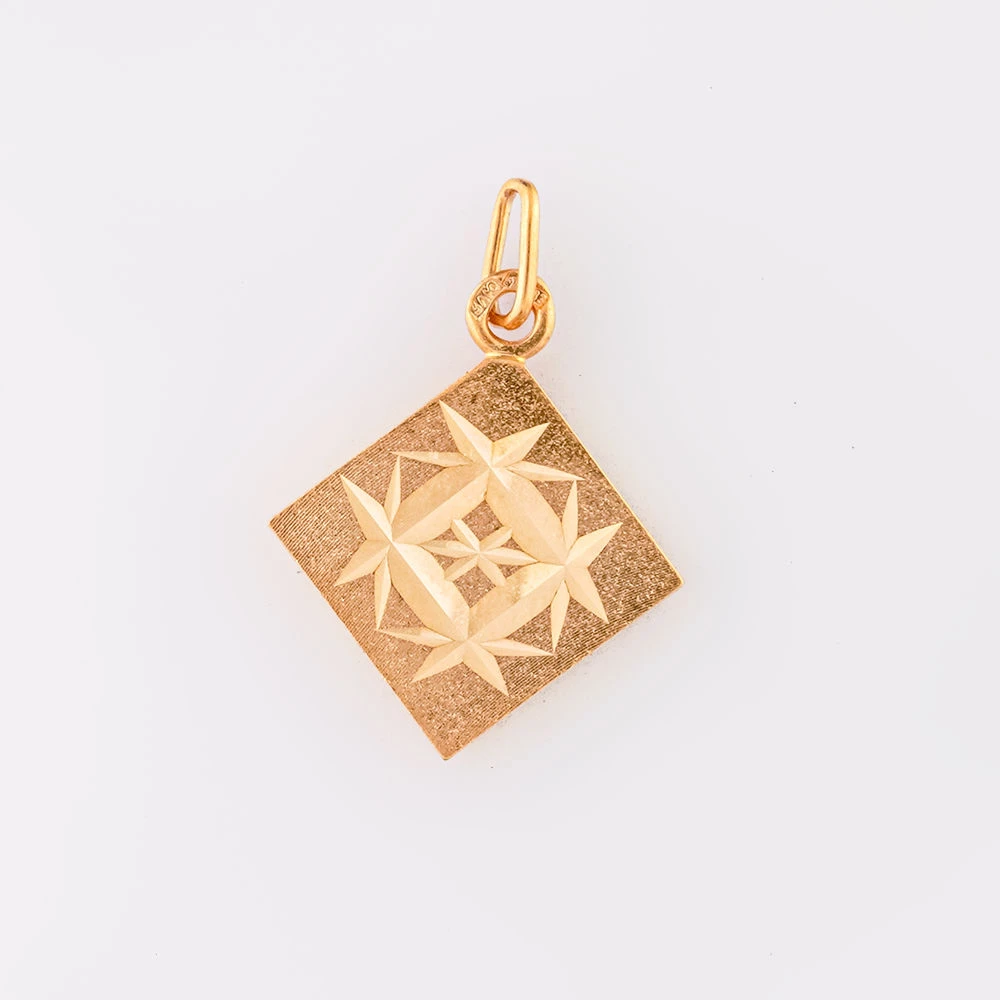 Подвес из красного золота 583 пробы