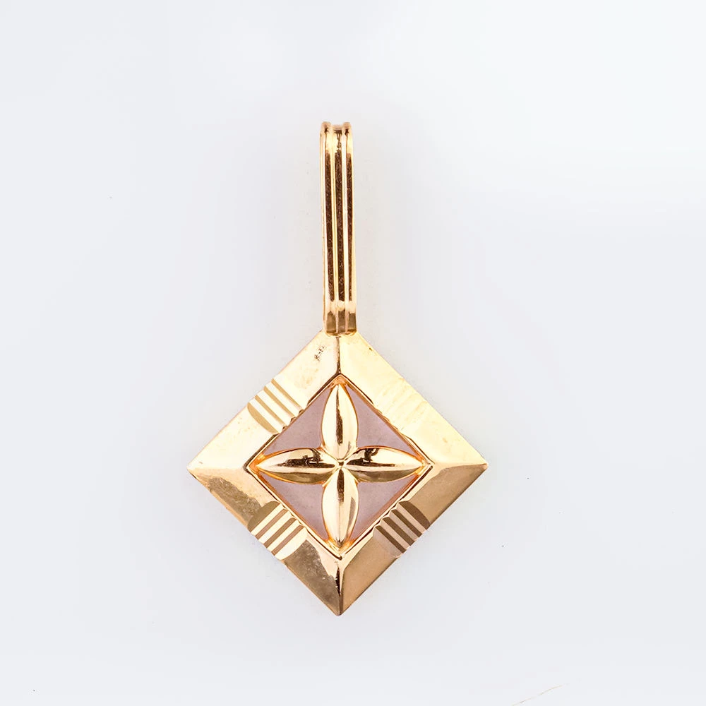 Подвес из красного золота 583 пробы