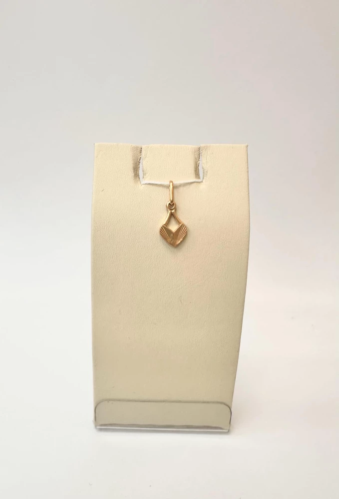 Подвес из красного золота 585 пробы