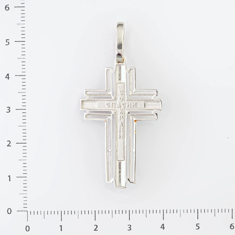 Подвес из белого золота 585 пробы