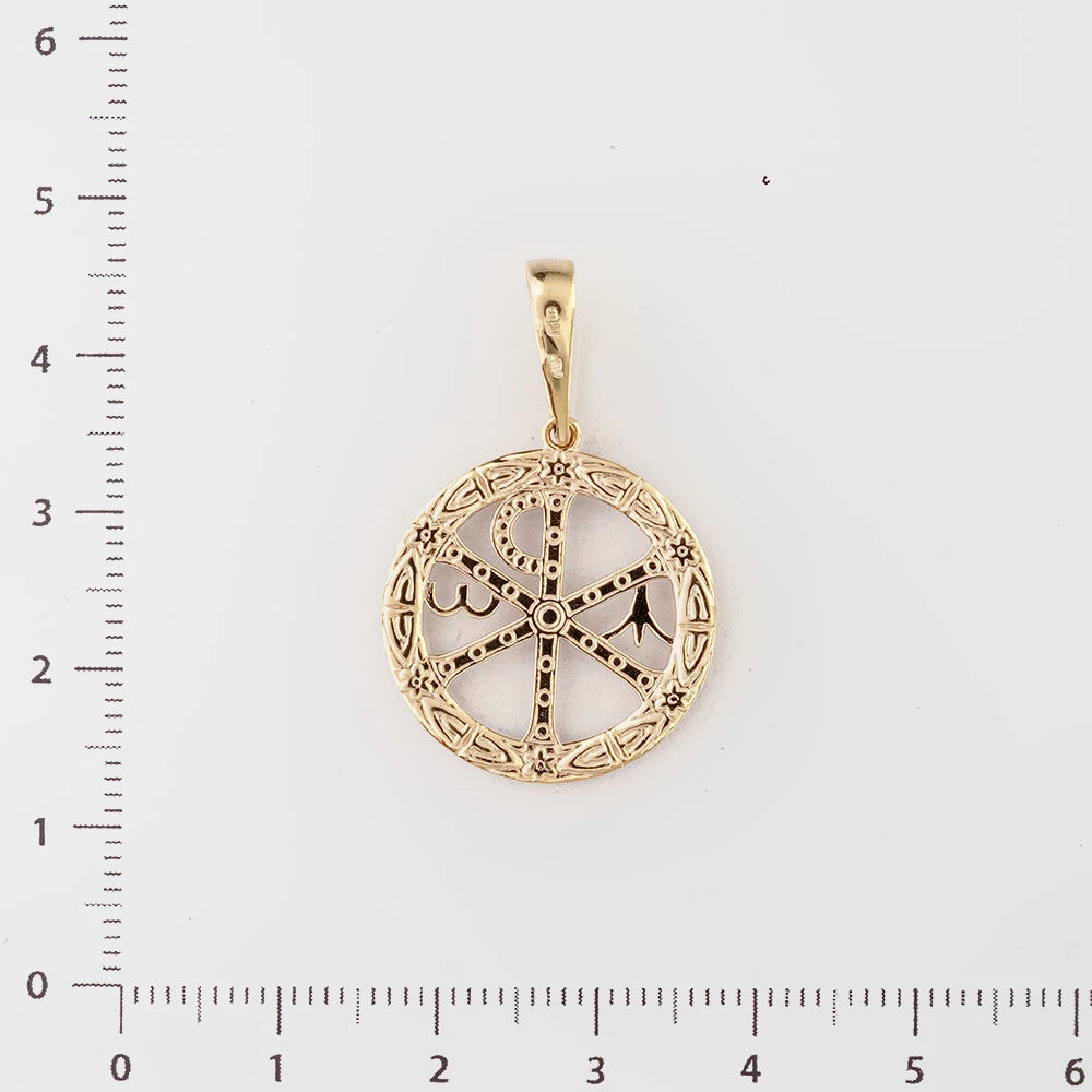 Подвес из белого золота 585 пробы