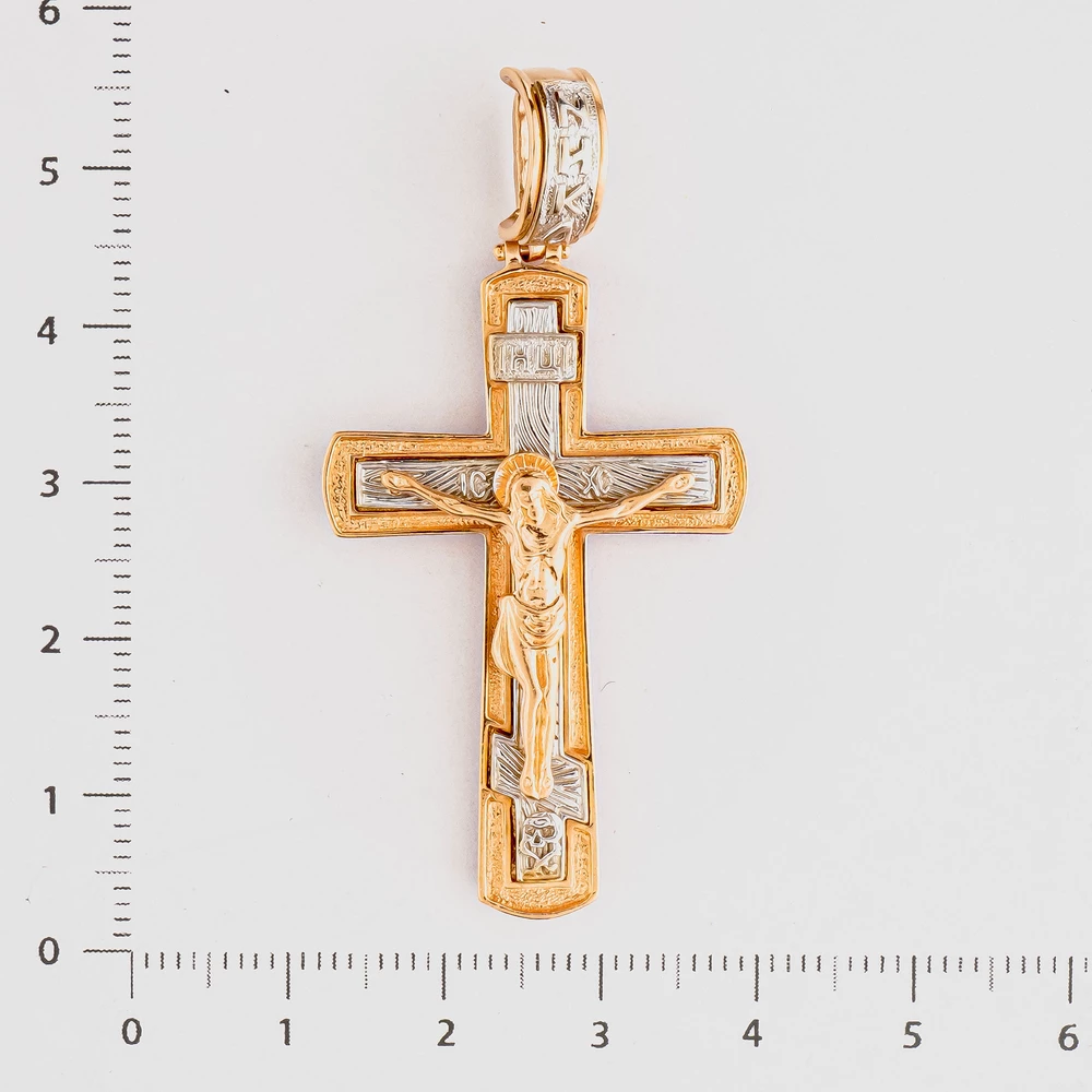 Подвес из красного золота 585 пробы