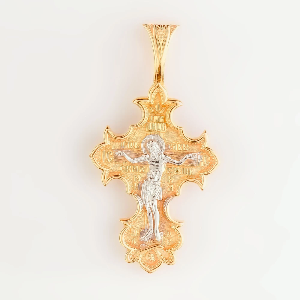 Подвес из красного золота 585 пробы