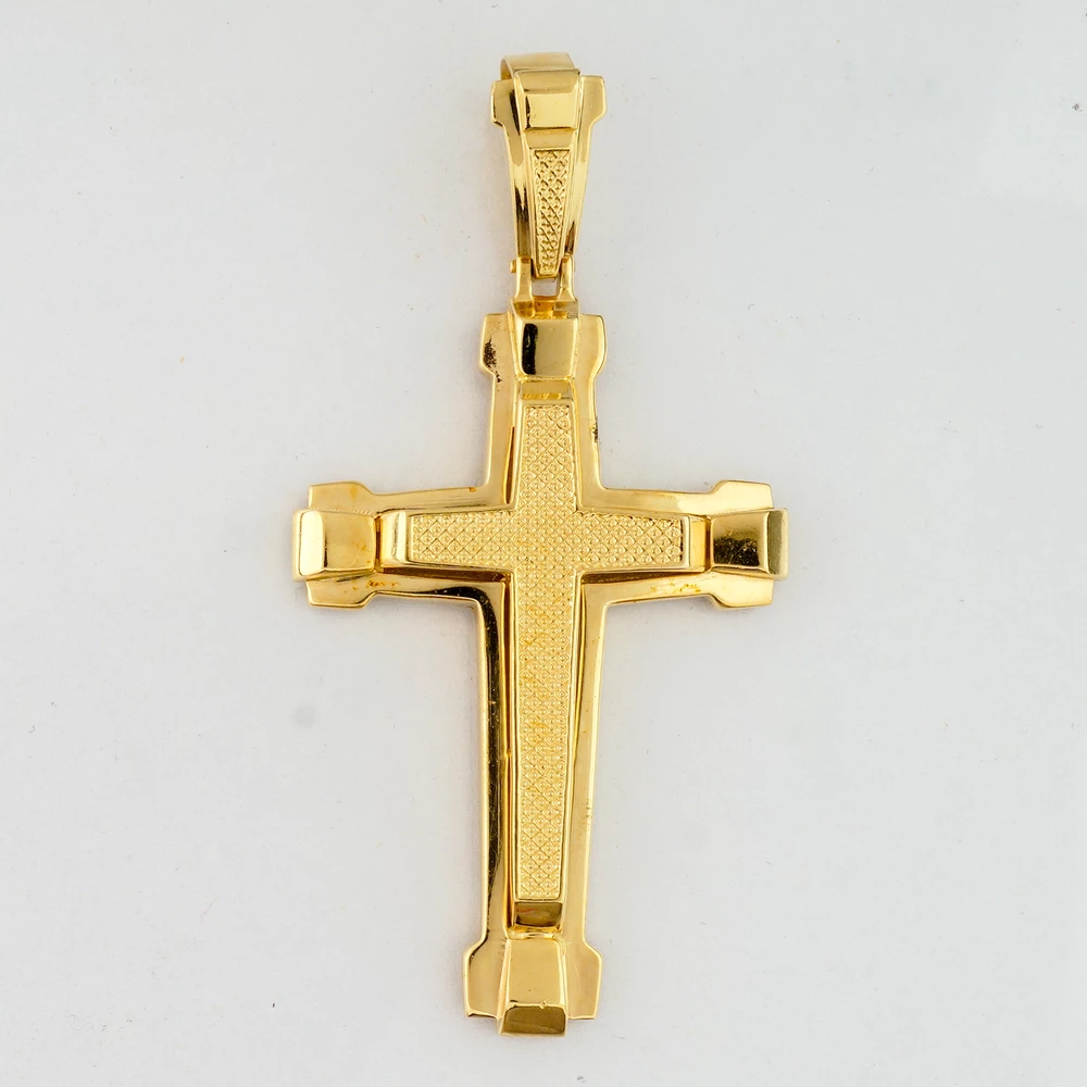 Подвес из желтого золота 500 пробы