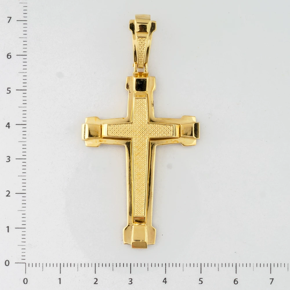 Подвес из желтого золота 500 пробы