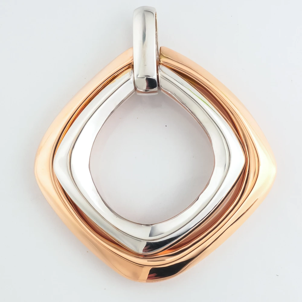 Подвес из красного золота 585 пробы