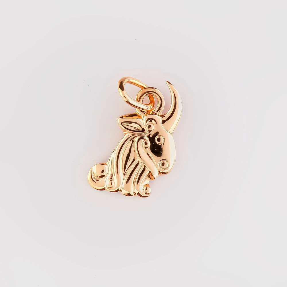 Подвес из красного золота 583 пробы