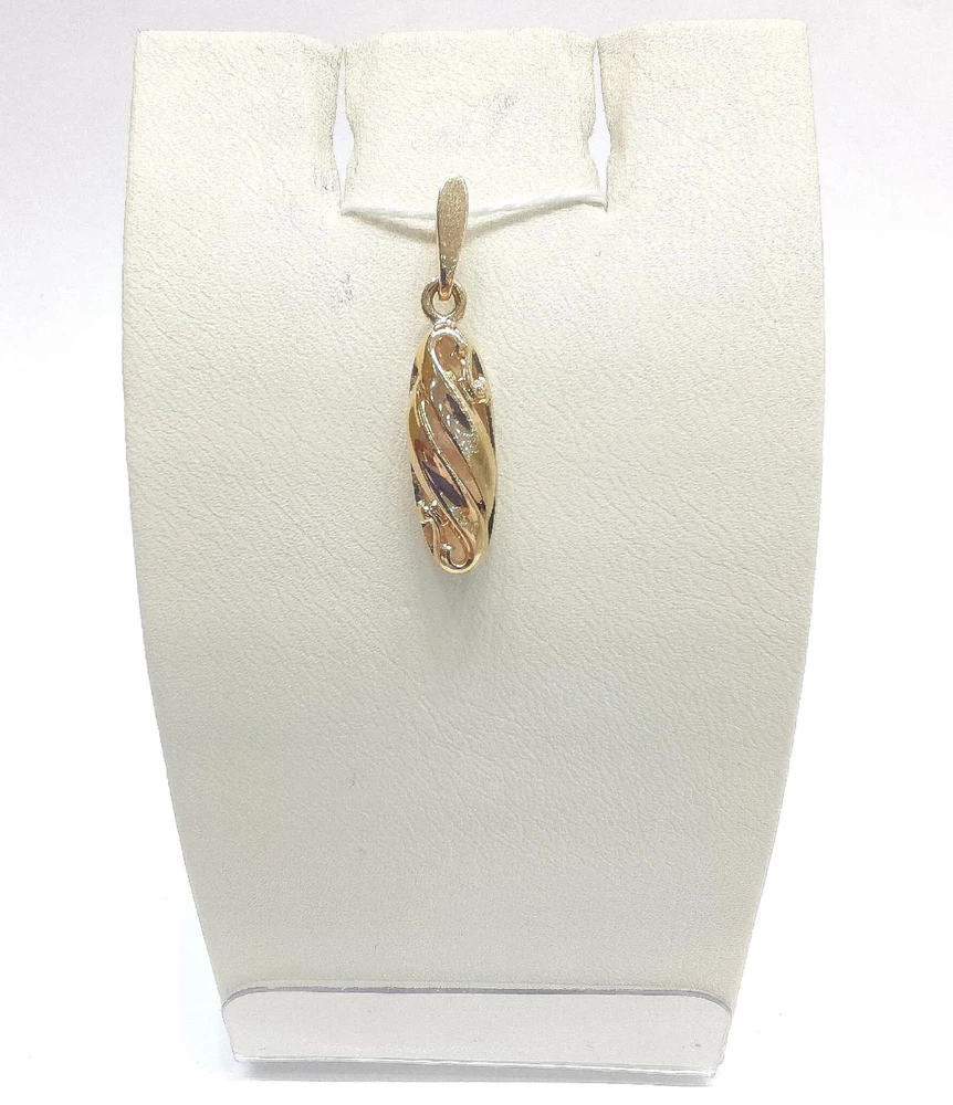 Подвес из красного золота 585 пробы