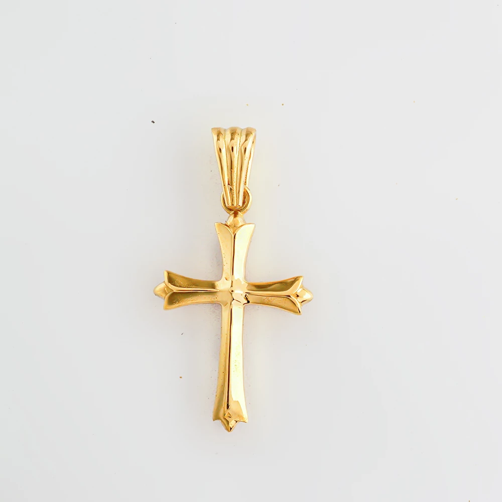 Подвес из желтого золота 750 пробы