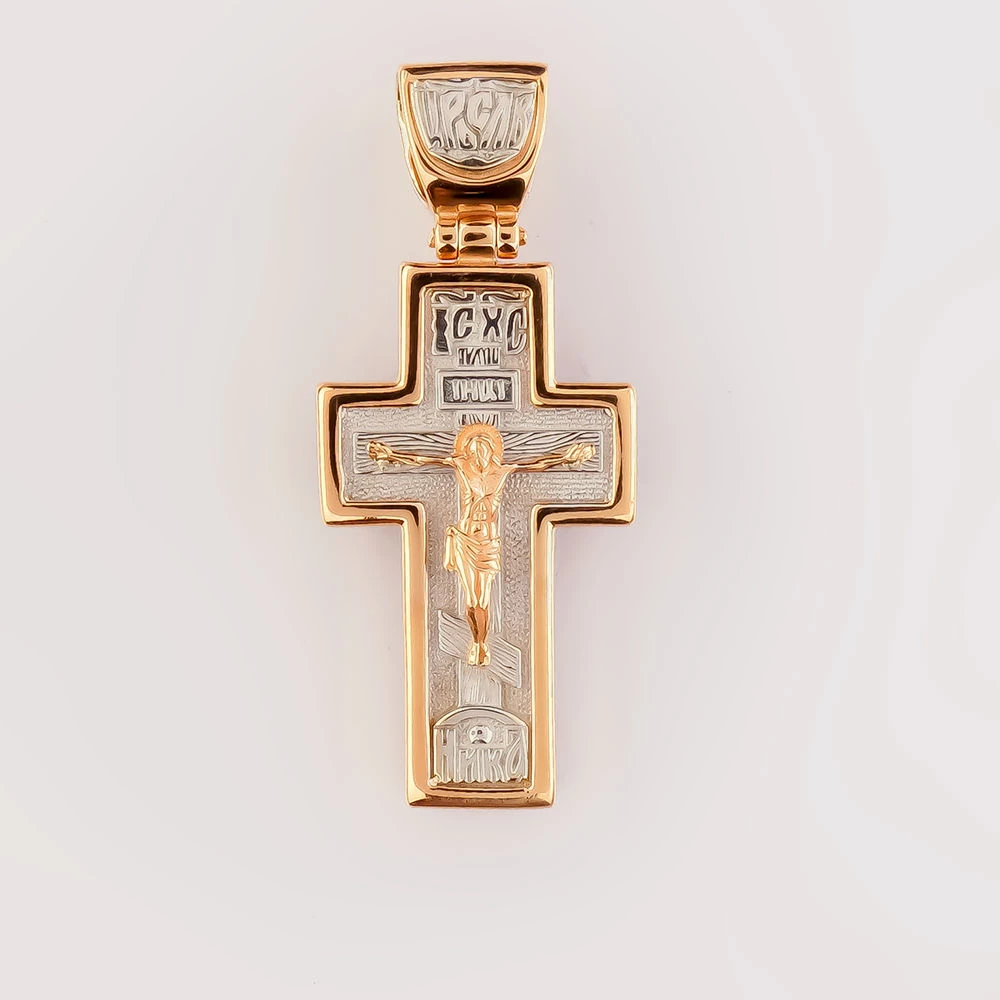 Подвес из красного золота 585 пробы