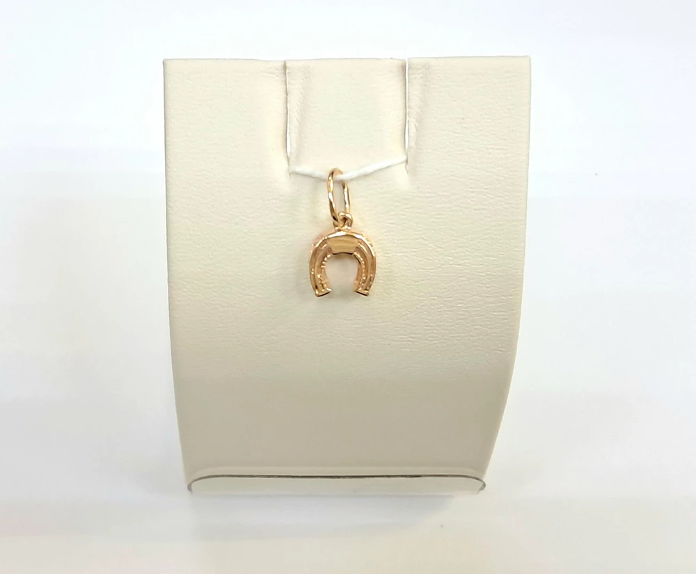 Подвес из красного золота 585 пробы