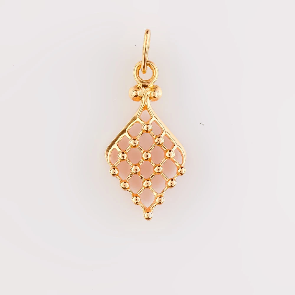 Подвес из красного золота 583 пробы