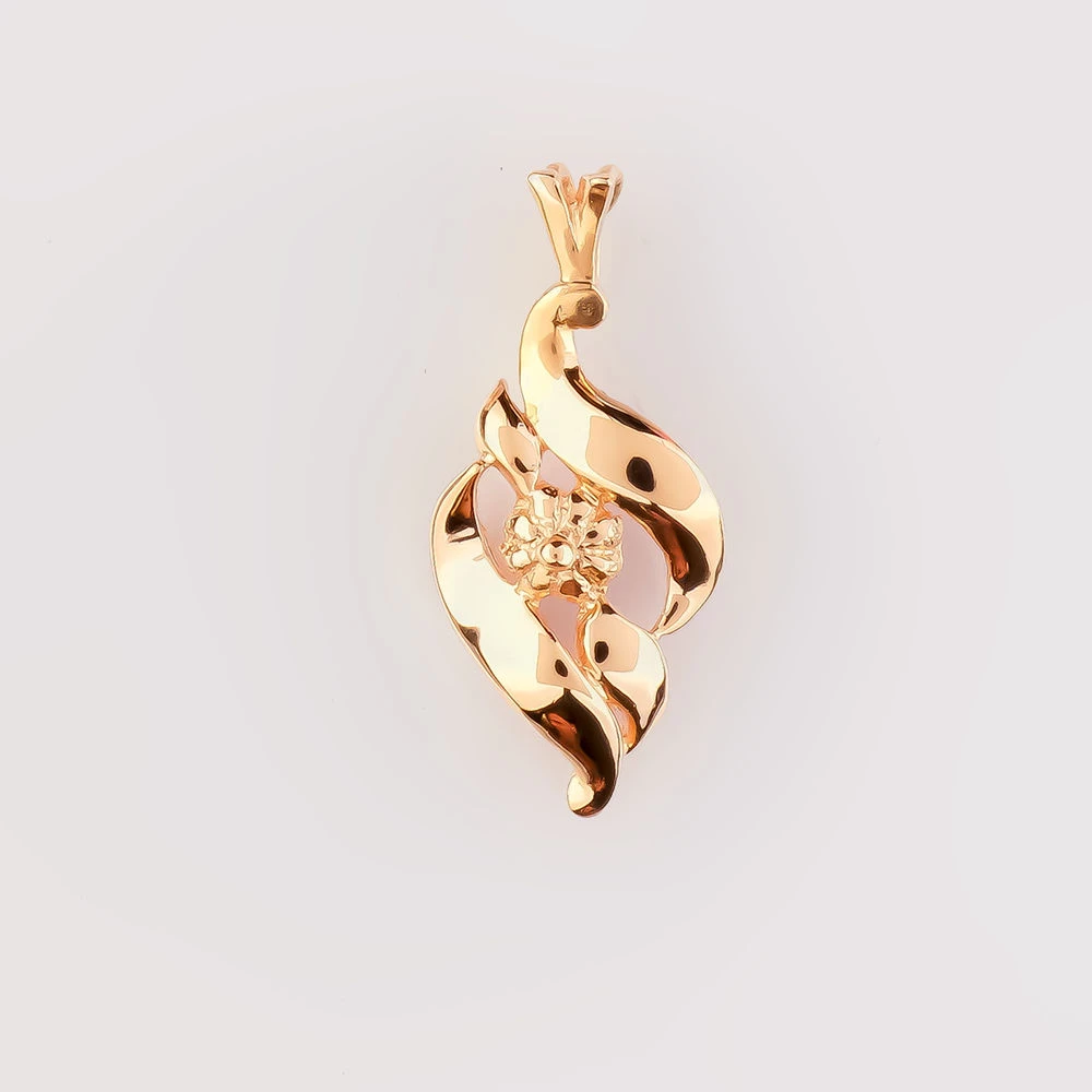 Подвес из красного золота 583 пробы