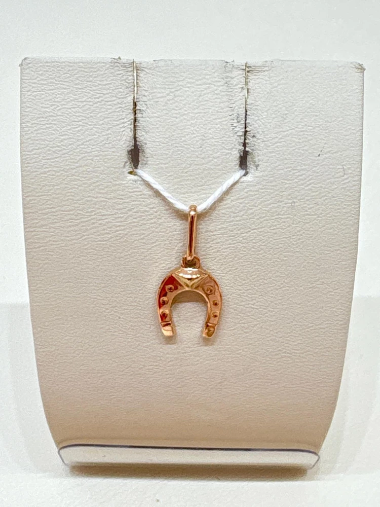 Подвес из красного золота 583 пробы