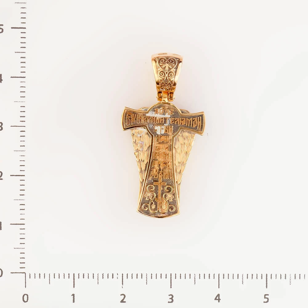 Подвес из красного золота 585 пробы