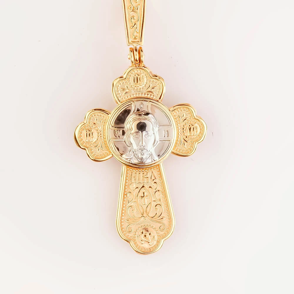 Подвес из красного золота 585 пробы