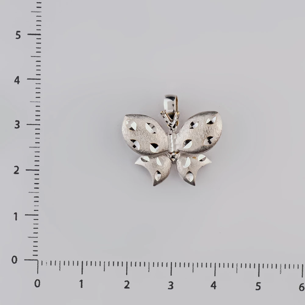 Подвес из белого золота 585 пробы