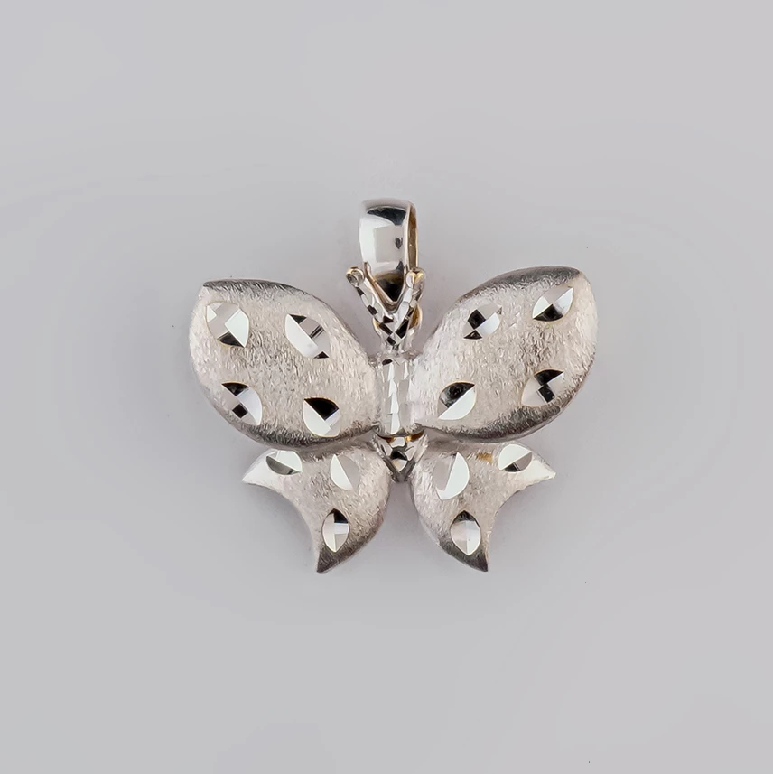 Подвес из белого золота 585 пробы